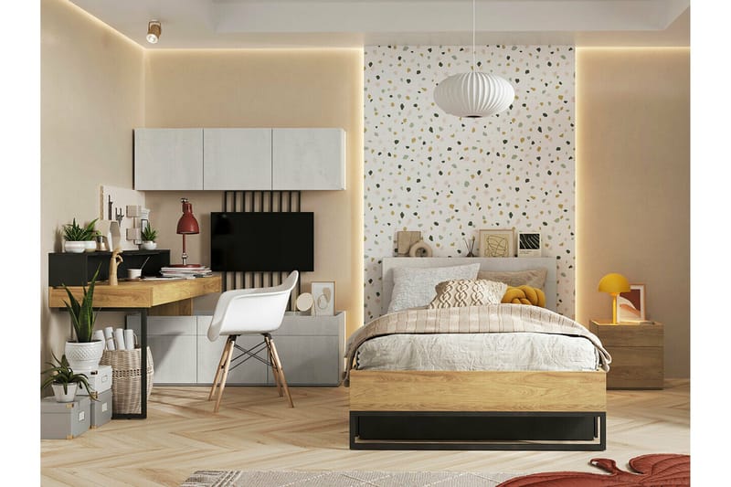 Rathmore Möbelset För Barnrum - Svart - Products - Möbler - Barnmöbler - Barnmöbelset