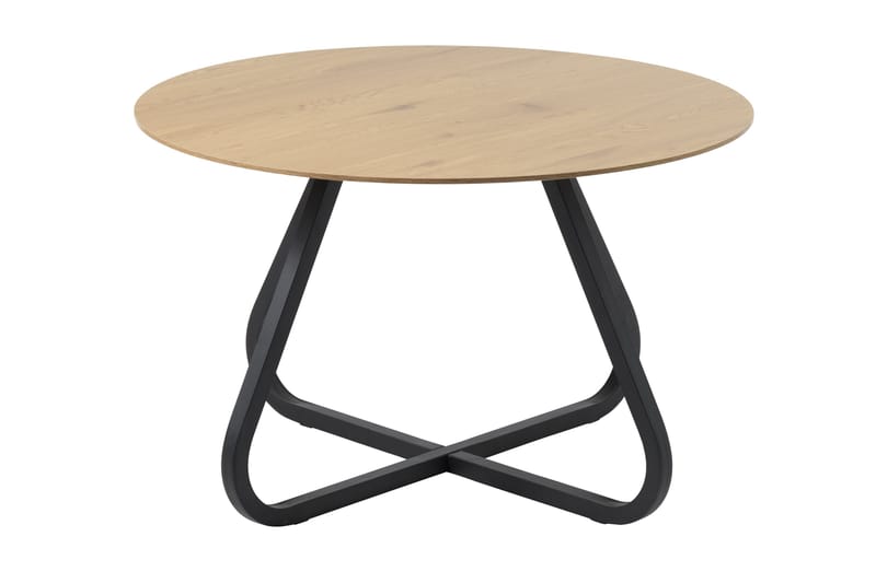 Ankit Matbord 120 cm Rund - Svart/Beige - Products - Möbler - Bord & matgrupp - Matbord & köksbord