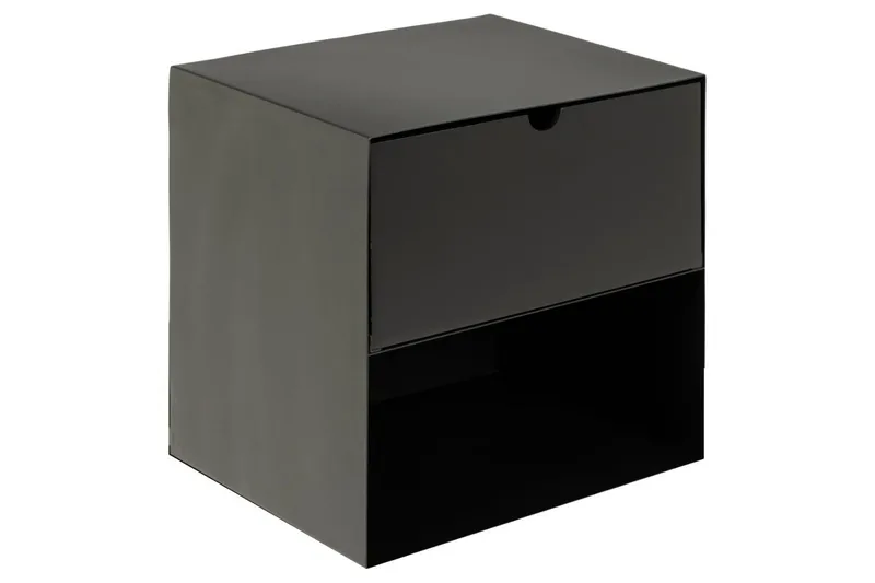 Belleuve Sängbord 25 cm - Svart - Products - Möbler - Bord & matgrupp - Avlastningsbord & sidobord - Sängbord & nattduksbord