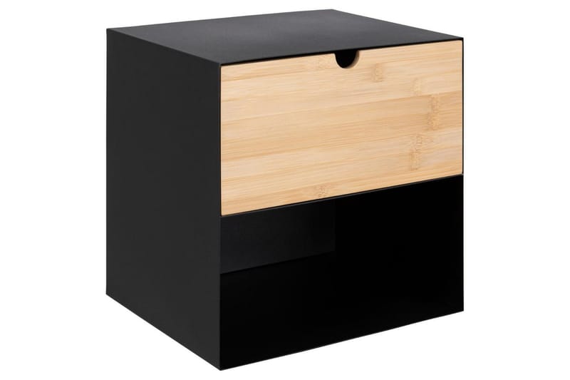 Belleuve Sängbord 25 cm - Svart - Products - Möbler - Bord & matgrupp - Avlastningsbord & sidobord - Sängbord & nattduksbord