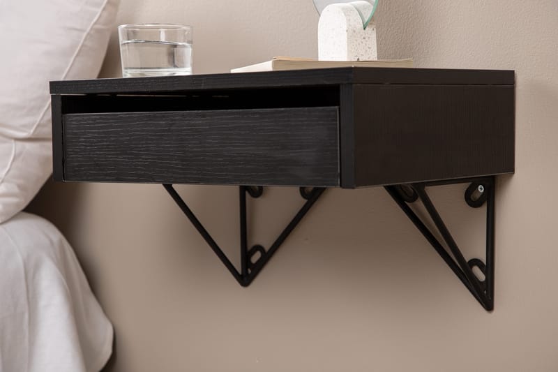 Depay Sidobord 41 cm - Svart - Products - Möbler - Bord & matgrupp - Avlastningsbord & sidobord - Brickbord & småbord