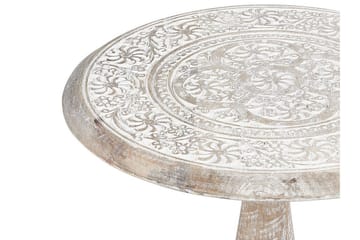 Drusilla Sidobord 45 cm - Ljust trä/Vit - Products - Möbler - Bord & matgrupp - Avlastningsbord & sidobord - Brickbord & småbord