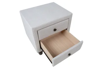 Emilia Sängbord Ljusbeige - Products - Möbler - Bord & matgrupp - Avlastningsbord & sidobord - Sängbord & nattduksbord