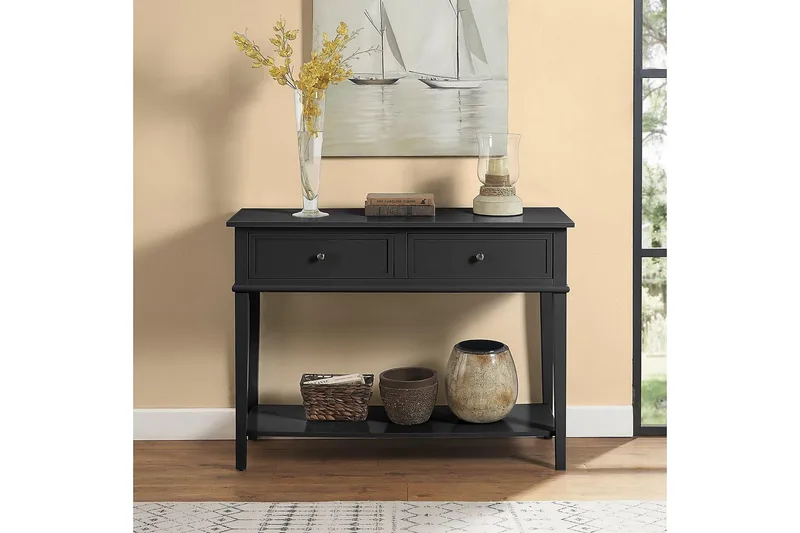 Franklin Konsollbord 104 cm Svart - Dorel Home - Products - Möbler - Bord & matgrupp - Avlastningsbord & sidobord - Konsolbord & hallbord