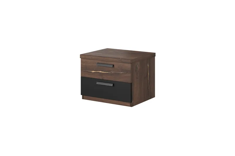 Joannie Sängbord 46 cm - Mörkbrun - Products - Möbler - Bord & matgrupp - Avlastningsbord & sidobord - Sängbord & nattduksbord