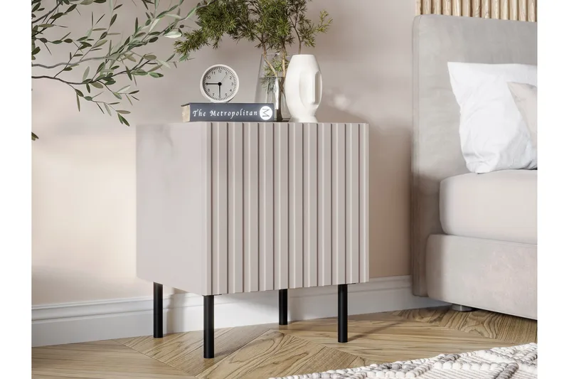 Lionel Sängbord 45 cm - Kashmir - Products - Möbler - Bord & matgrupp - Avlastningsbord & sidobord - Sängbord & nattduksbord