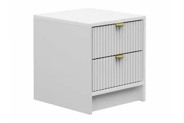 Novaj Sängbord 35 cm - Vit - Products - Möbler - Bord & matgrupp - Avlastningsbord & sidobord - Sängbord & nattduksbord