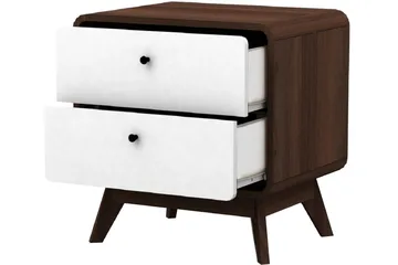 Olivet Sängbord 51 cm - Vit - Products - Möbler - Bord & matgrupp - Avlastningsbord & sidobord - Sängbord & nattduksbord