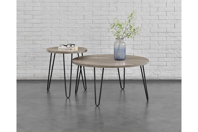 Owen Sidobord 50 cm Grå - Dorel Home - Products - Möbler - Bord & matgrupp - Avlastningsbord & sidobord - Brickbord & småbord