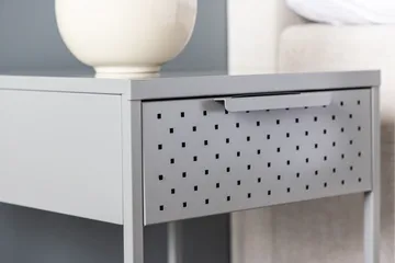 Sacramento Sängbord 40 cm - Ljusgrå - Products - Möbler - Bord & matgrupp - Avlastningsbord & sidobord - Sängbord & nattduksbord