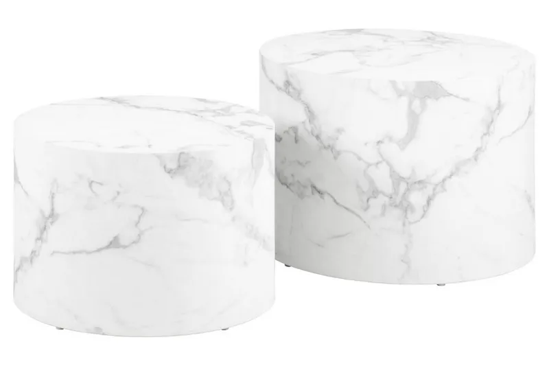 Samon Soffbord 58 cm, Vit