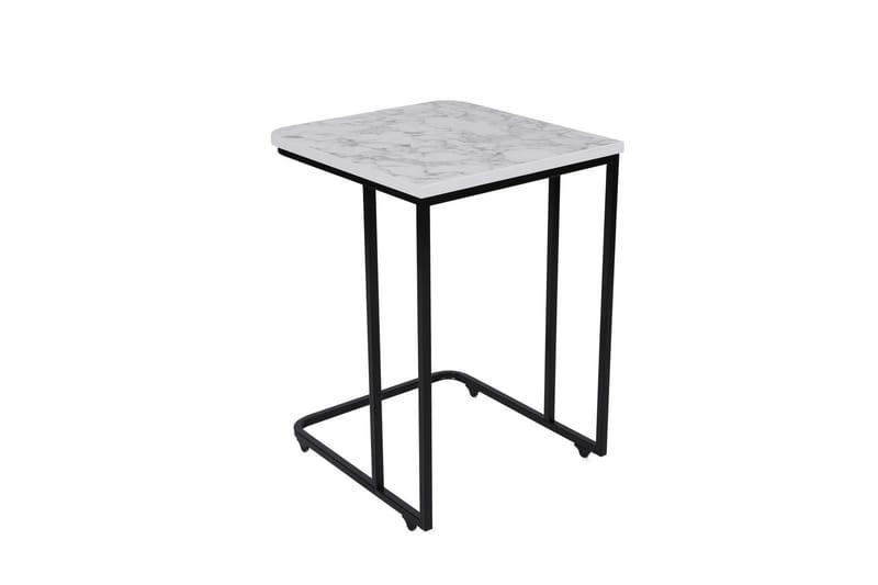 Nagako Satsbord Vit/Svart - Hanah Home - Products - Möbler - Bord & matgrupp - Avlastningsbord & sidobord - Satsbord