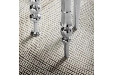 Sido bord Wohnling Metall Rund 44 cm med 3 Olika Ben Modern - Products - Möbler - Bord & matgrupp - Avlastningsbord & sidobord - Brickbord & småbord