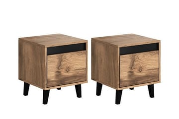 Strontian Sängbord 40 cm Scandinavian Choice Anthracite - Products - Möbler - Bord & matgrupp - Avlastningsbord & sidobord - Sängbord & nattduksbord