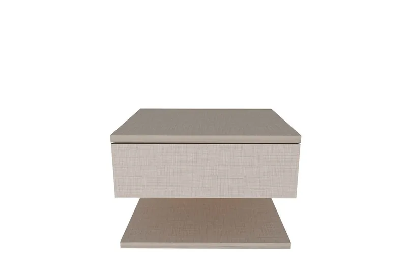 Telo Sängbord 45 cm, Beige