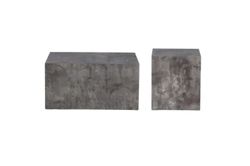 York Soffbord - Grå - Products - Möbler - Bord & matgrupp - Avlastningsbord & sidobord - Satsbord