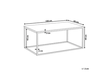 Barreras Soffbord - Valnötsbrun - Products - Möbler - Bord & matgrupp - Soffbord