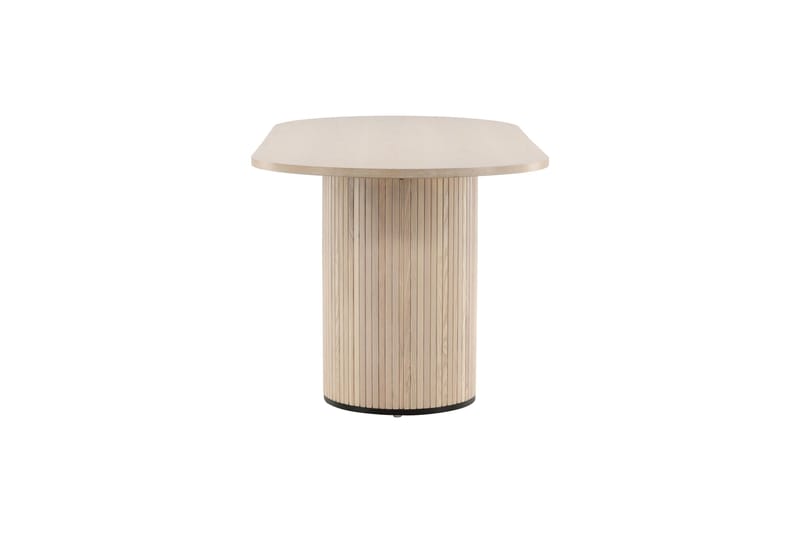 Bianca Matbord 200 cm Ovalt - Beige - Products - Möbler - Bord & matgrupp - Matbord & köksbord