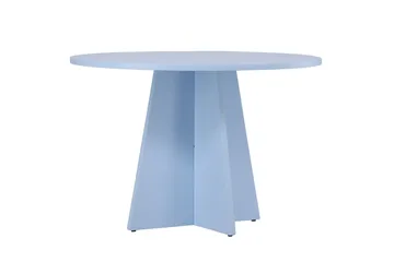 Bootcut Matbord 110 cm Rund - Blå - Products - Möbler - Bord & matgrupp - Matbord & köksbord