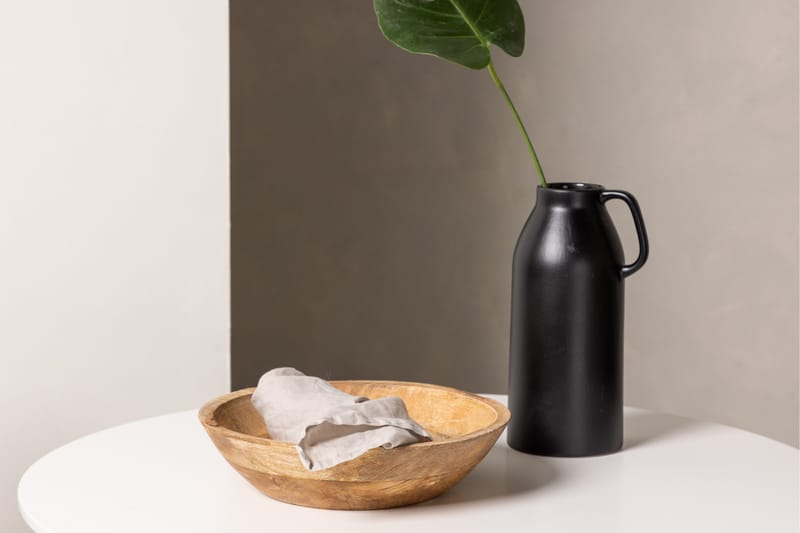 Danburi Matgrupp 60 cm Rund med 2 Polar stolar - Svart - Products - Möbler - Bord & matgrupp - Matgrupp