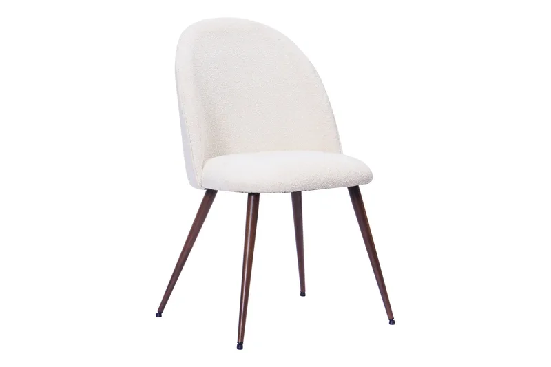 Dano Matbord 180 cm med 6 Nibe Plus Matstolar - Vit/Brun - Products - Möbler - Bord & matgrupp - Matgrupp