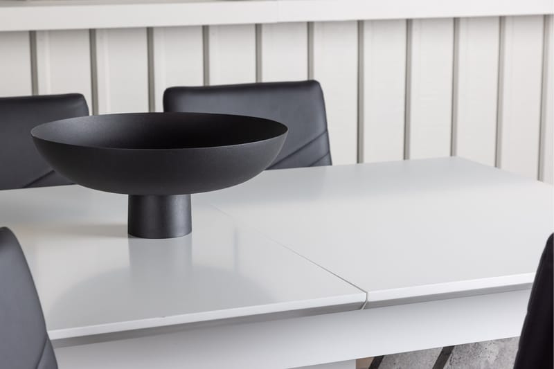 Disa Matgrupp 120 cm Rektangulär med 4 Lily stolar - Svart - Products - Möbler - Bord & matgrupp - Matgrupp