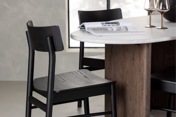 Grönvik Matgrupp 180 cm Oval med 4 Montros Stolar - Mocca - Products - Möbler - Bord & matgrupp - Matgrupp