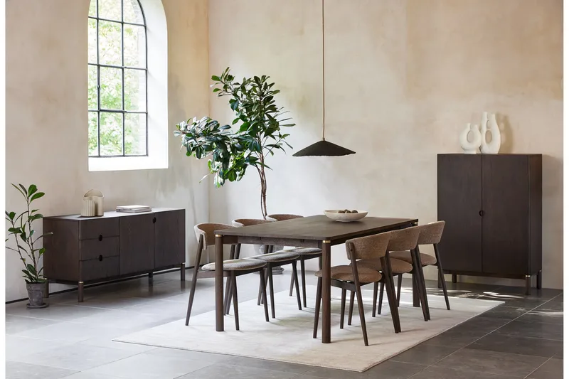 Grisha Matbord 180 cm Rektangulär - Brun - Products - Möbler - Bord & matgrupp - Matbord & köksbord