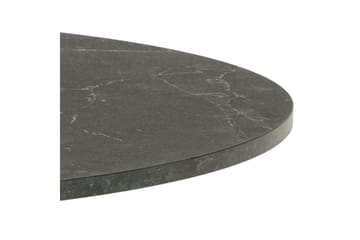 Jora Matbord 110 cm Runt - Svart/Matt Svart - Products - Möbler - Bord & matgrupp - Marmorbord