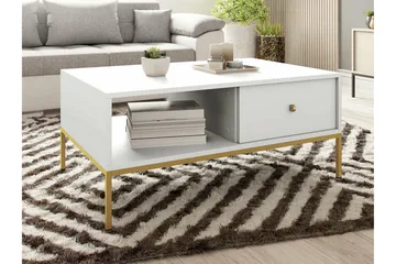 Klinkerville Soffbord 68,1 cm - Vit - Products - Möbler - Bord & matgrupp - Soffbord
