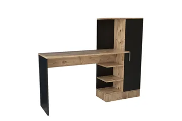 Dalran Skrivbord 152 cm - Natur/Svart - Products - Möbler - Bord & matgrupp - Kontorsbord - Datorbord