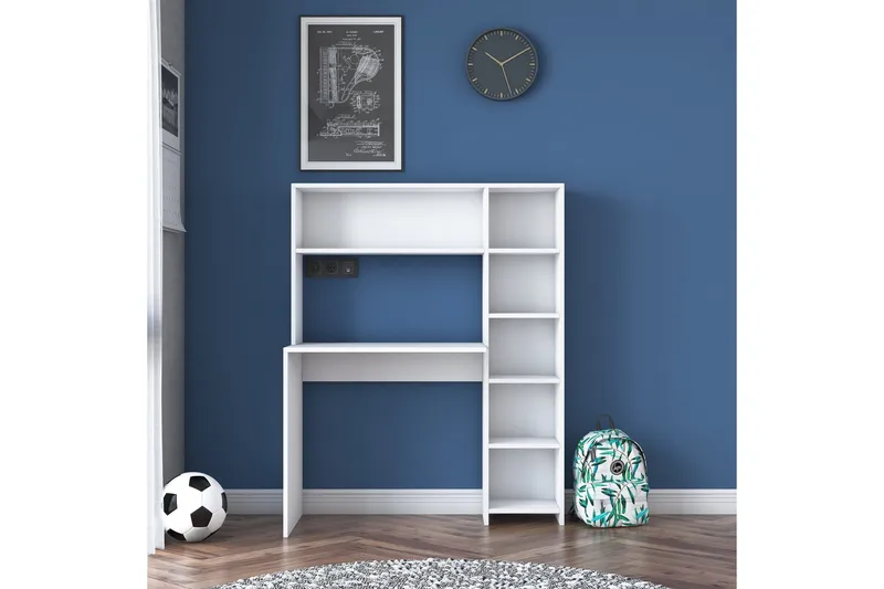 Freal Skrivbord 113 cm - Vit - Products - Möbler - Bord & matgrupp - Kontorsbord - Datorbord