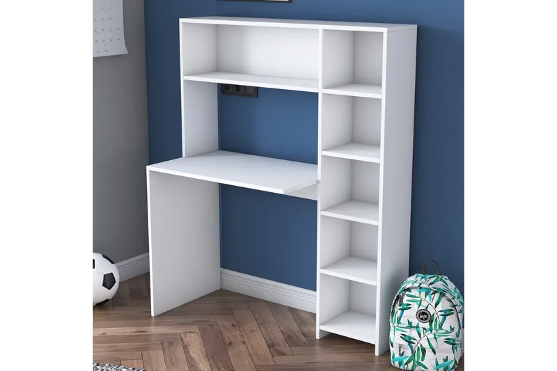 Freal Skrivbord 113 cm - Vit - Products - Möbler - Bord & matgrupp - Kontorsbord - Datorbord