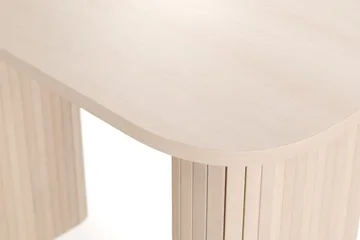 Kopparbo Skrivbord 100 cm Vitlaserad Ek - Ljust vitlaserat ekträ - Products - Möbler - Bord & matgrupp - Kontorsbord - Datorbord