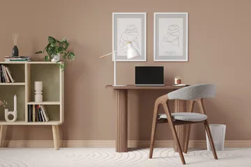 Kopparbo Skrivbord - Mörkbrunt valnötsträ - Products - M öbler - Bord & matgrupp - Kontorsbord - Datorbord