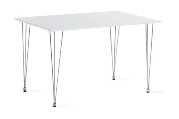 Kronblom Matbord 120 cm +  4 st Nibe stol beige med svarta ben - Vit/Beige - Products - Möbler - Bord & matgrupp - Matgrupp