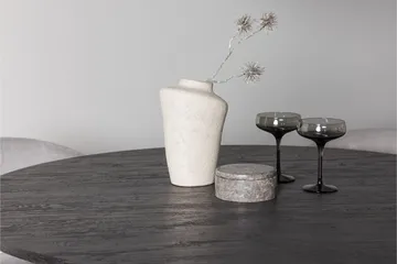 Lanzo Matgrupp 120 cm Rund med 4 Evelina stolar - Svart - Products - Möbler - Bord & matgrupp - Matgrupp