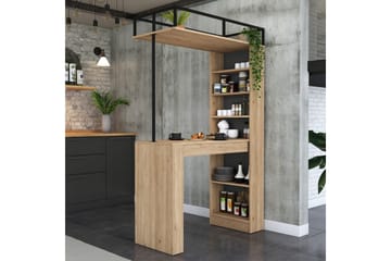 Matbord Beloumont Valnöt / Svart - Svart/Mörkbrun - Products - Möbler - Bord & matgrupp - Matbord & köksbord