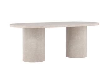 Matbord Peach Narvik Dining Table 100x200 cm - Beige Marblelook / Beige - Products - Möbler - Bord & matgrupp - Matbord & köksbord