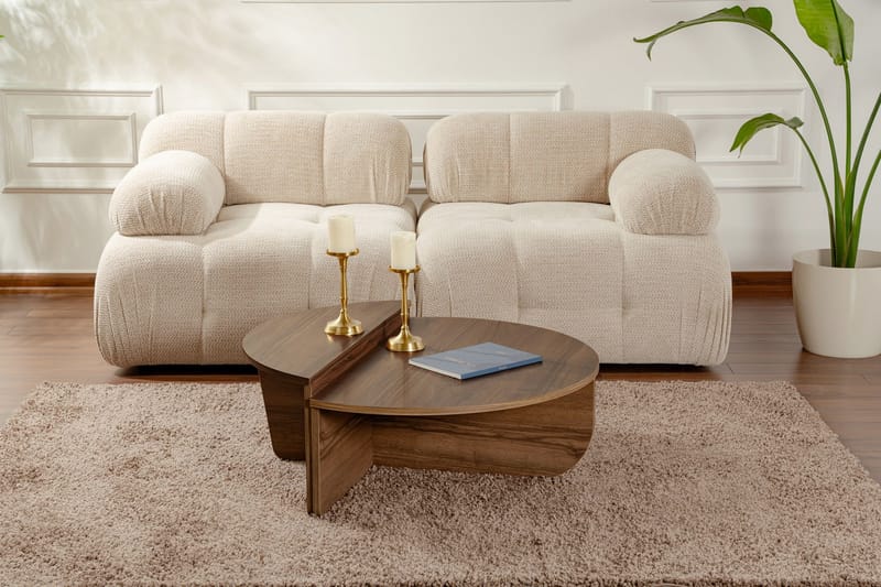 Mukund Soffbord 90 cm - Valnöt - Products - Möbler - Bord & matgrupp - Soffbord