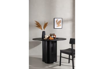Olivia Matbord 110 cm Runt - Svart - Products - Möbler - Bord & matgrupp - Soffbord