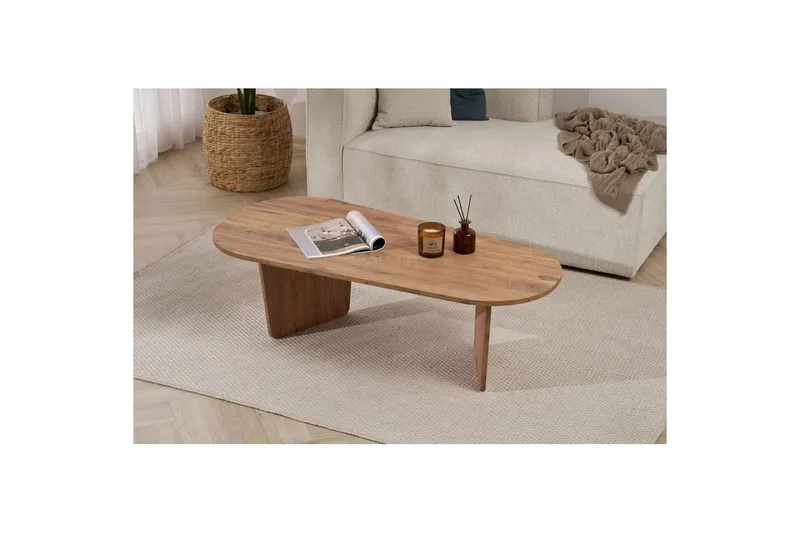 Omari Soffbord 130 cm - Brun - Products - Möbler - Bord & matgrupp - Soffbord