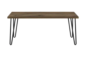 Owen Soffbord 107 cm Valnötsbrun/Svart - Dorel Home - Products - Möbler - Bord & matgrupp - Soffbord