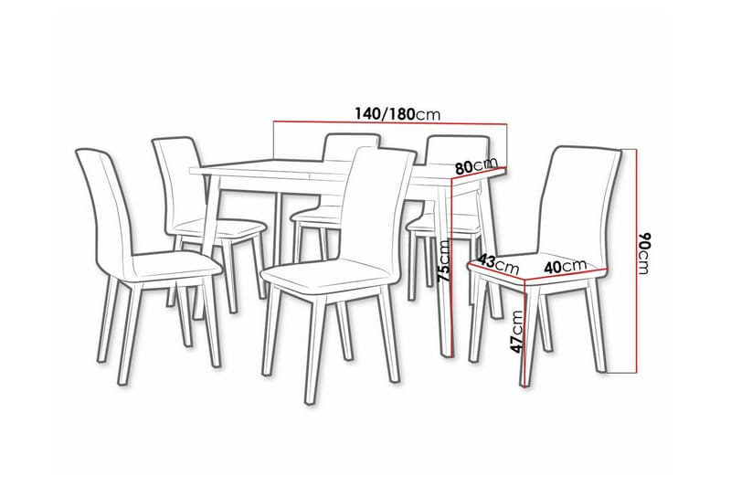 Patrickswell Matgrupp - Products - Möbler - Bord & matgrupp - Matgrupp