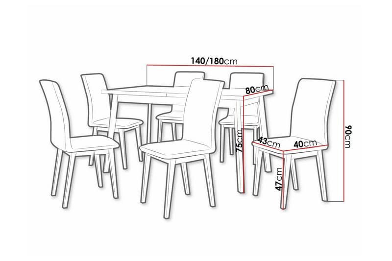 Patrickswell Matgrupp - Products - Möbler - Bord & matgrupp - Matgrupp