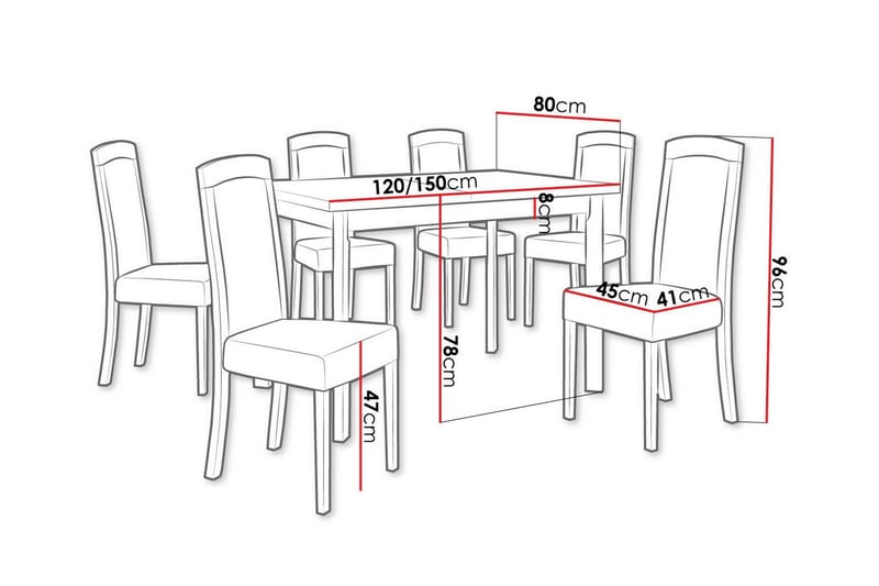 Patrickswell Matgrupp - Products - Möbler - Bord & matgrupp - Matgrupp
