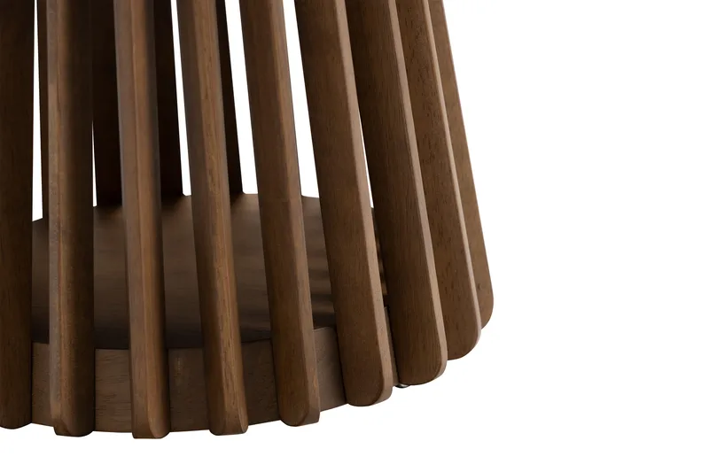 Peyra Soffbord 60 cm Runt - Valnöt - Products - Möbler - Bord & matgrupp - Soffbord