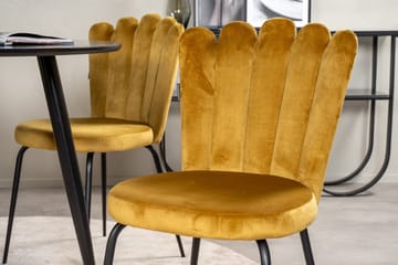 Plaza Matgrupp 100 cm Rund med 4 Limhamn stolar - Svart - Products - Möbler - Bord & matgrupp - Matgrupp