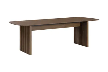 Richeto Matbord Rökt Ek 210 cm - Brun / Ribbad - Products - Möbler - Bord & matgrupp - Matbord & köksbord