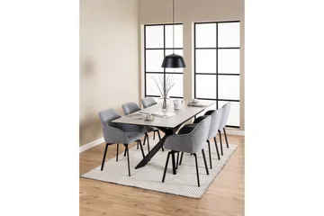 Salupa Matbord 210x90 cm - Grå - Products - Möbler - Bord & matgrupp - Matbord & köksbord